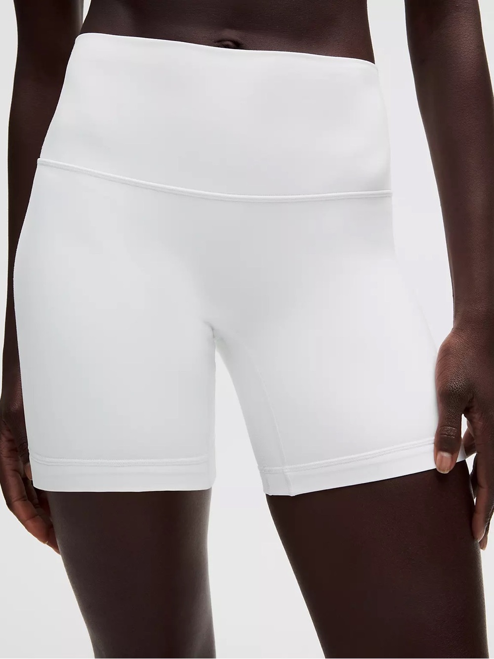 Lululemon White Align Shorts